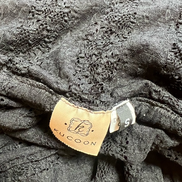 Kucoon ruched waist drawstring lace festival pants - Picture 6 of 10